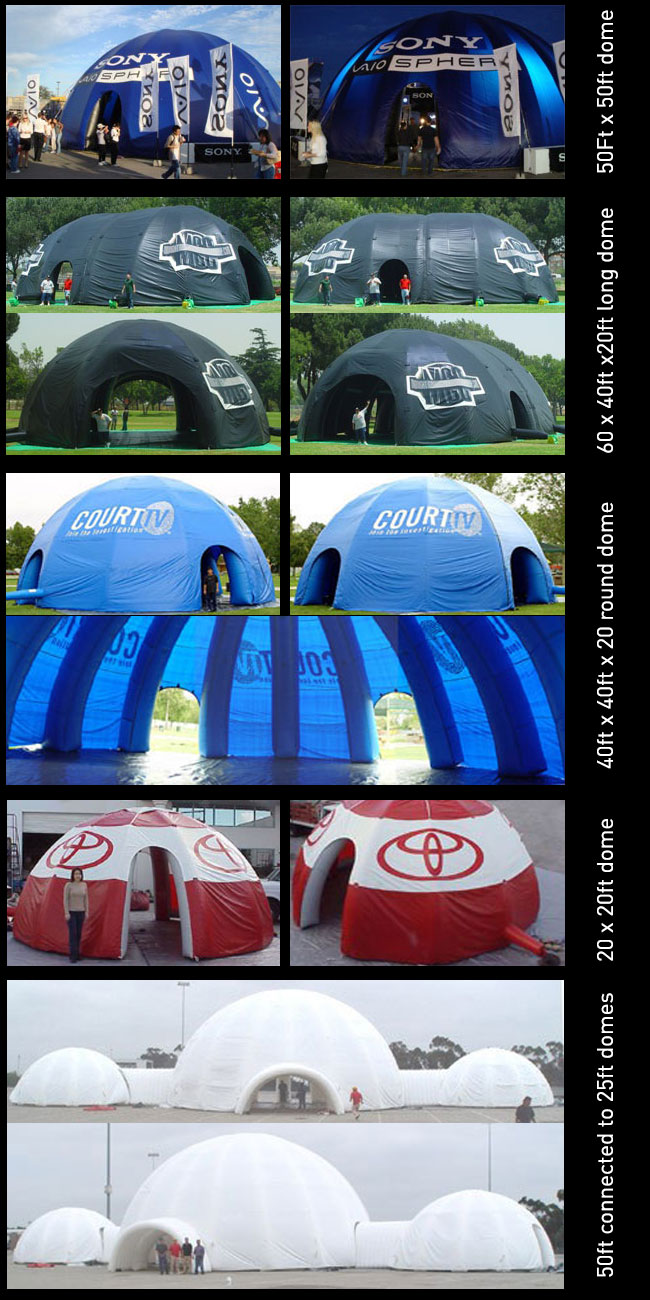 Inflatable Marquee Tents