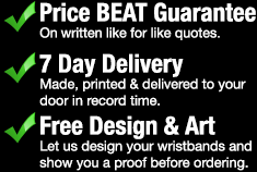 Wristband Guarantee Wristband Guarantee
